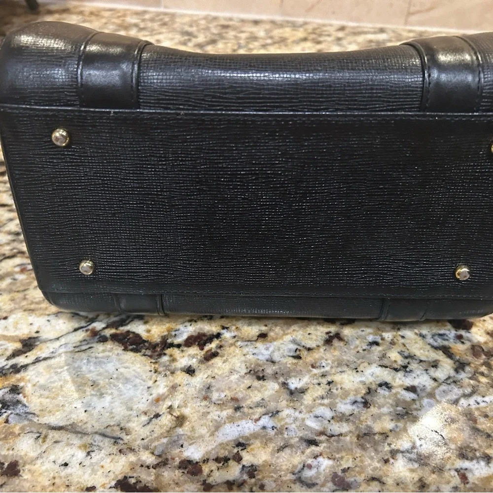MCM Mini / Small Boston Satchel – Black Leather (München Plaque) - Picture 8 of 10